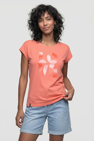 T-shirt 'SigridAK P' alife & kickin en orange : devant