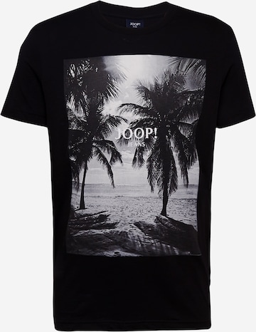 JOOP! Jeans T-Shirt 'Albion' in Schwarz: predná strana