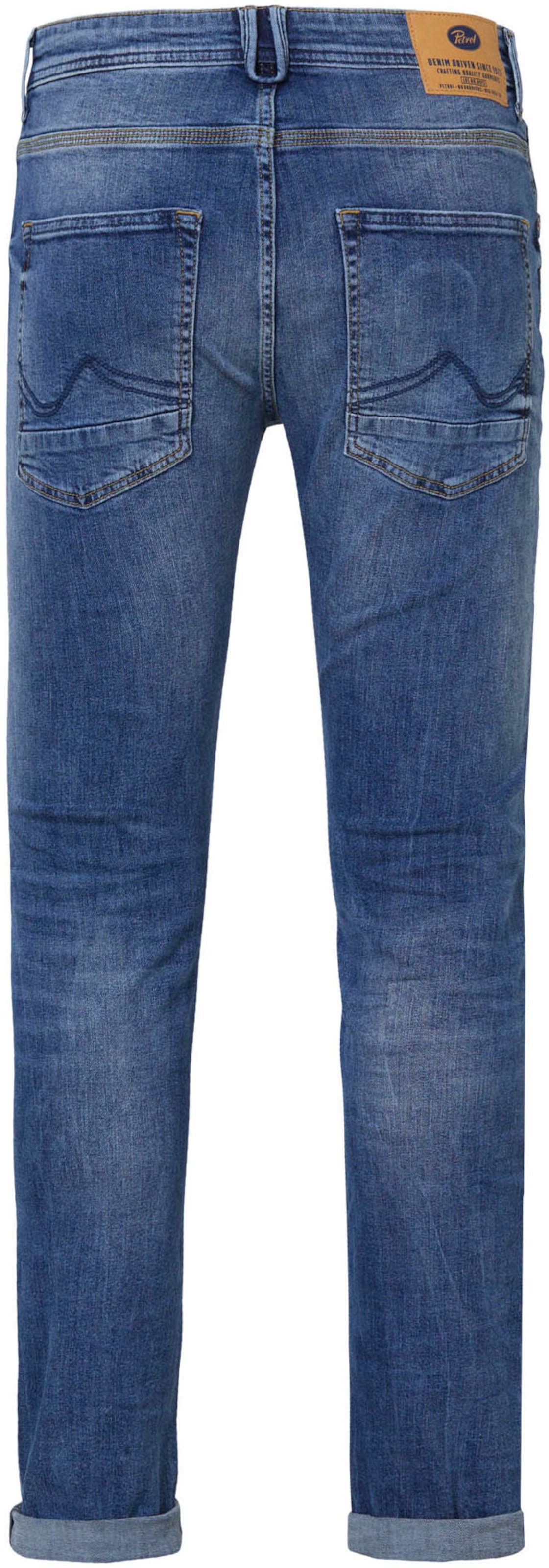 Petrol Industries Liibuv Teksapüksid 'Supreme', värv sinine