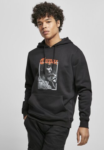 MT Men Sweatshirt 'Tupac California Love' in Zwart: voorkant