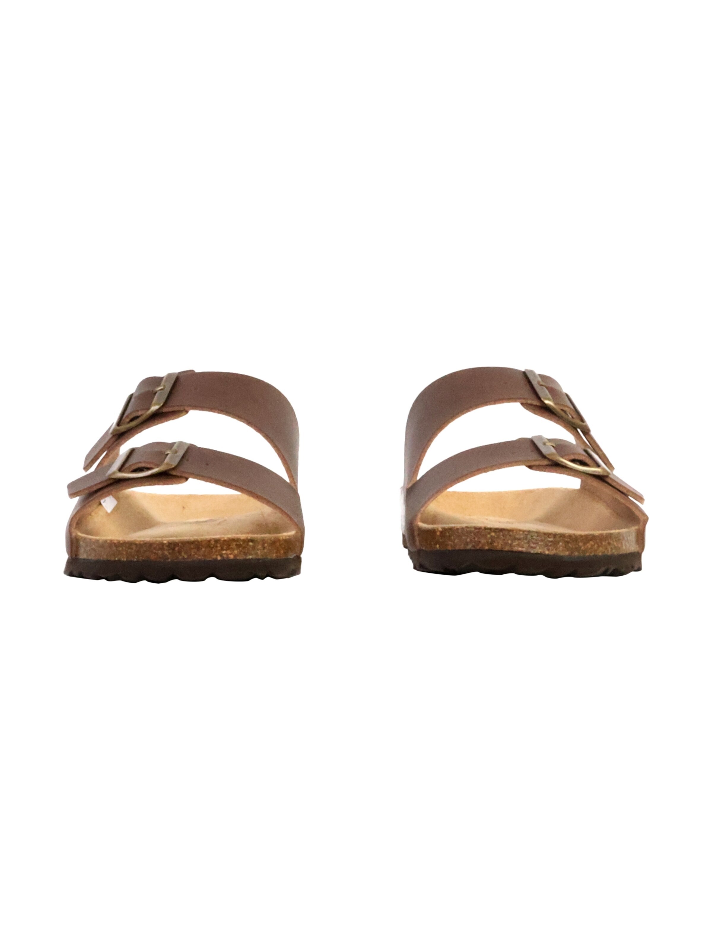 Mule 'Noga Mistral Edge Leder-Pantoletten' The Divine Factory en marron