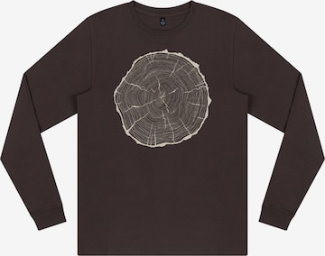 Maglietta 'Fairwear BigSlice' di Life-Tree in grigio: frontale