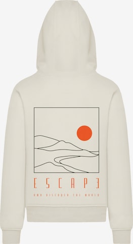 F4NT4STIC Sweatshirt 'Escape Discover the World Landscape' in Beige: Vorderseite