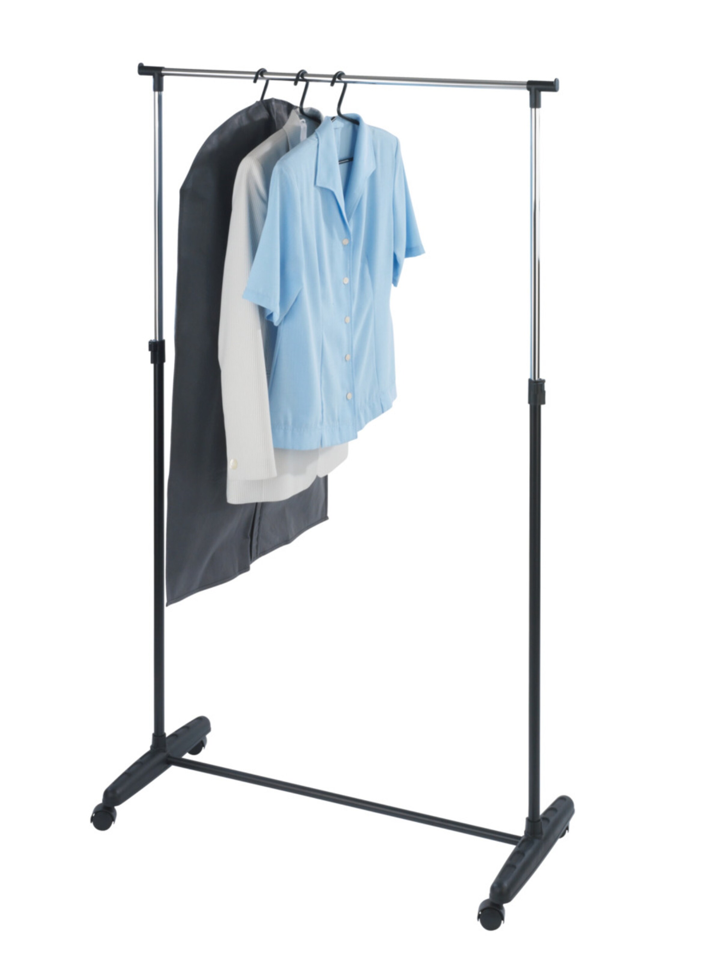 Wenko Wardrobe 'Mikey' in Black