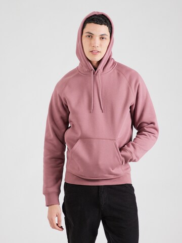 Carhartt WIP Sweatshirt 'Chase' in Pink: Vorderseite
