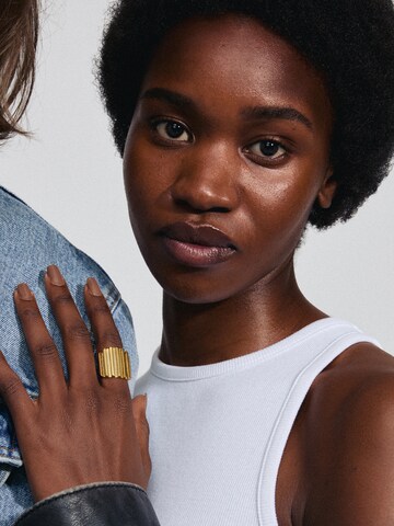Pilgrim Ring 'Laurel' i guld