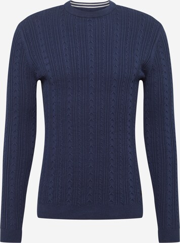 Pull-over 'Rige' Only & Sons en bleu : devant