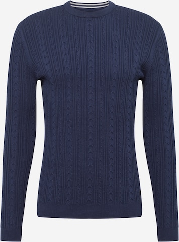 Only & Sons Sweater 'Rige' in Blue: front