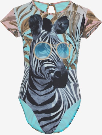 OLYMPIA Badpak in Blauw: voorkant