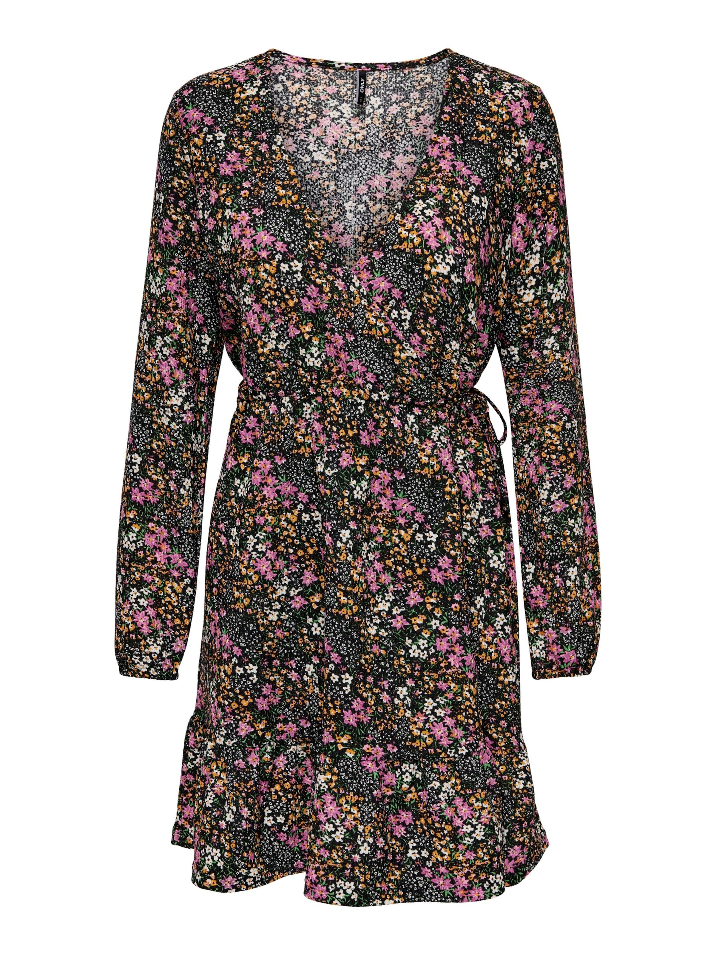 ONLY - Vestido 'Ova' em preto: frente