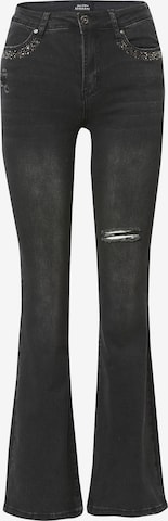 KOROSHI Regular Jeans in Schwarz: predná strana