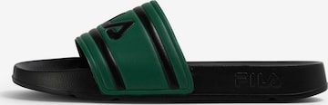 Ciabatta 'MORRO BAY slipper' di FILA in verde: frontale