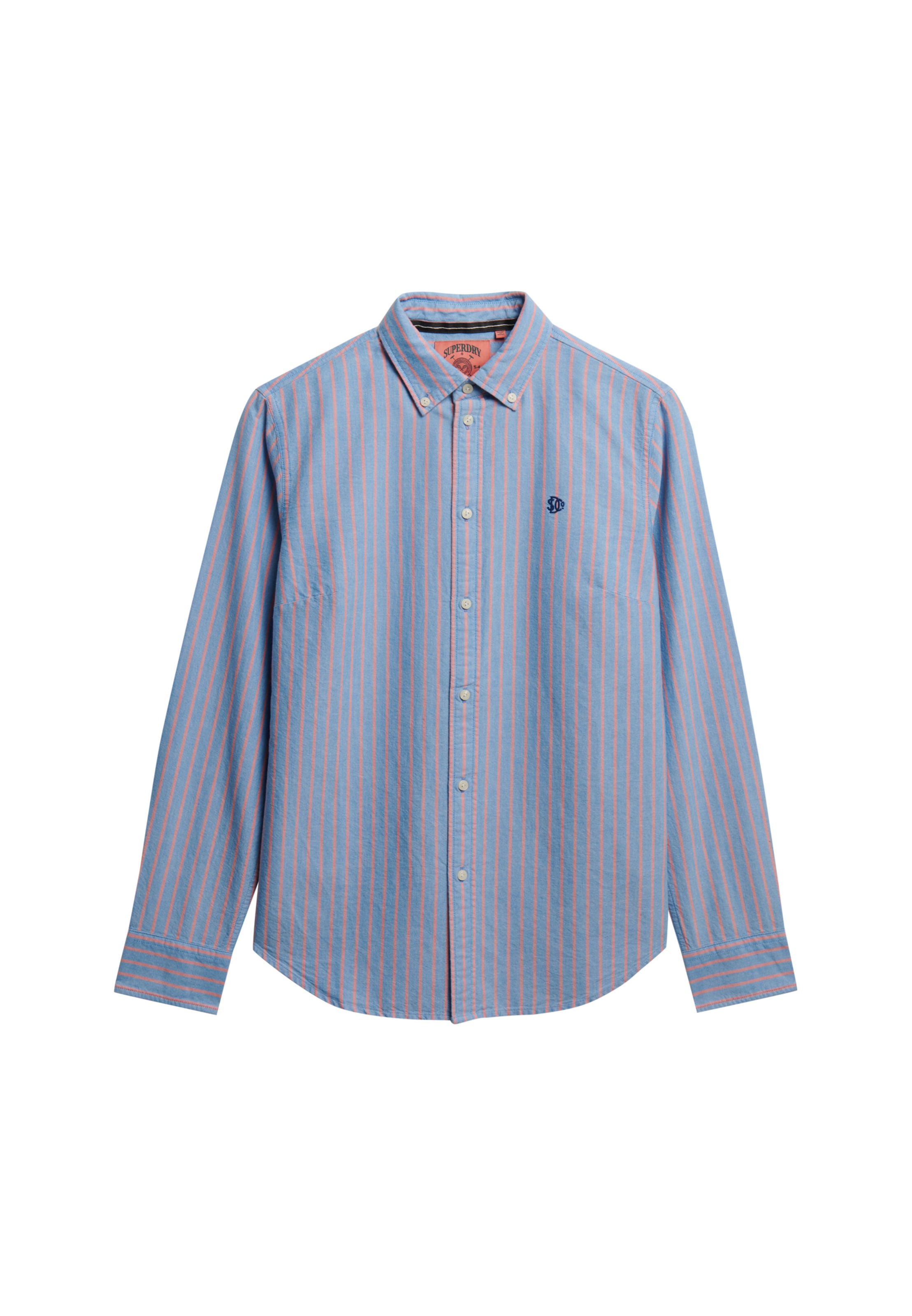 Superdry Blouse in Blauw: voorkant