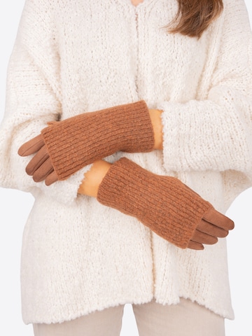 Seasons of April Fingerhandschuh 'Lumi' in Braun