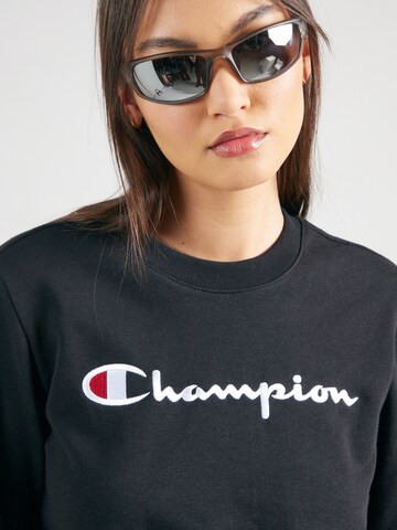 Champion Authentic Athletic Apparel Sweatshirt in Black