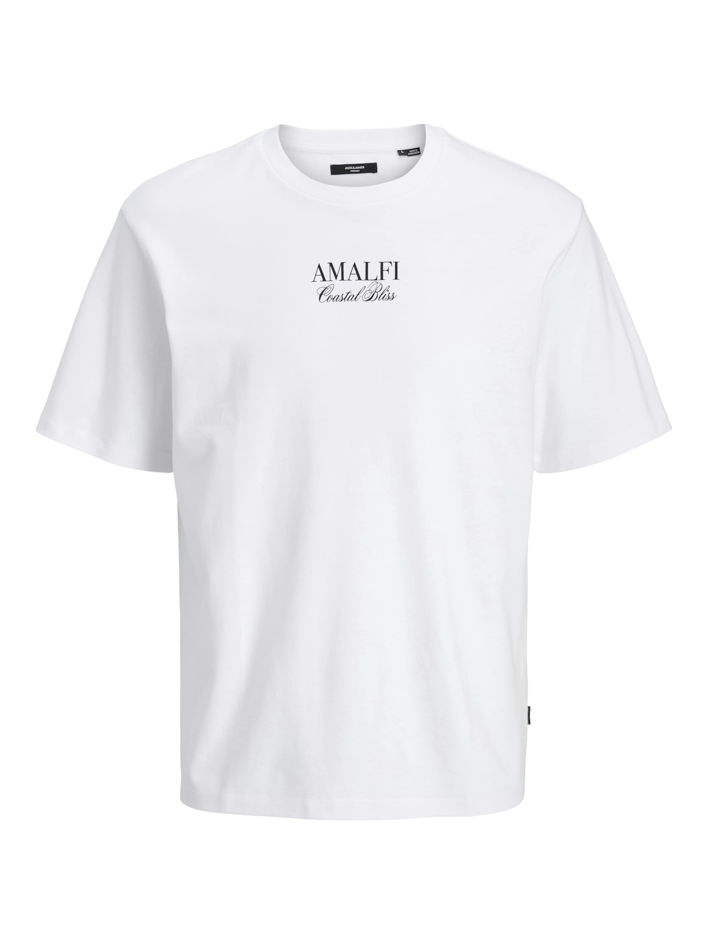 Maglietta 'Destination' di JACK & JONES in bianco: frontale