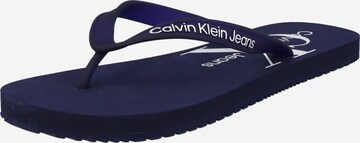 Calvin Klein Jeans Žabky - Modrá: predná strana