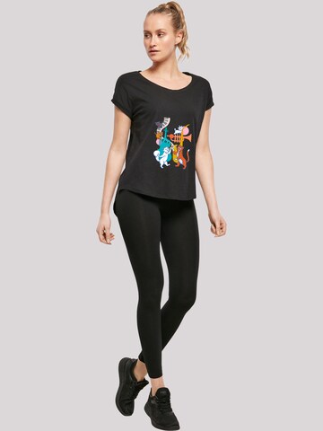 T-shirt 'Disney Aristocats Dancing' F4NT4STIC en noir