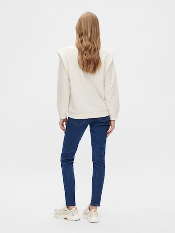 Slimfit Jeans 'Flori' di MAMALICIOUS in blu