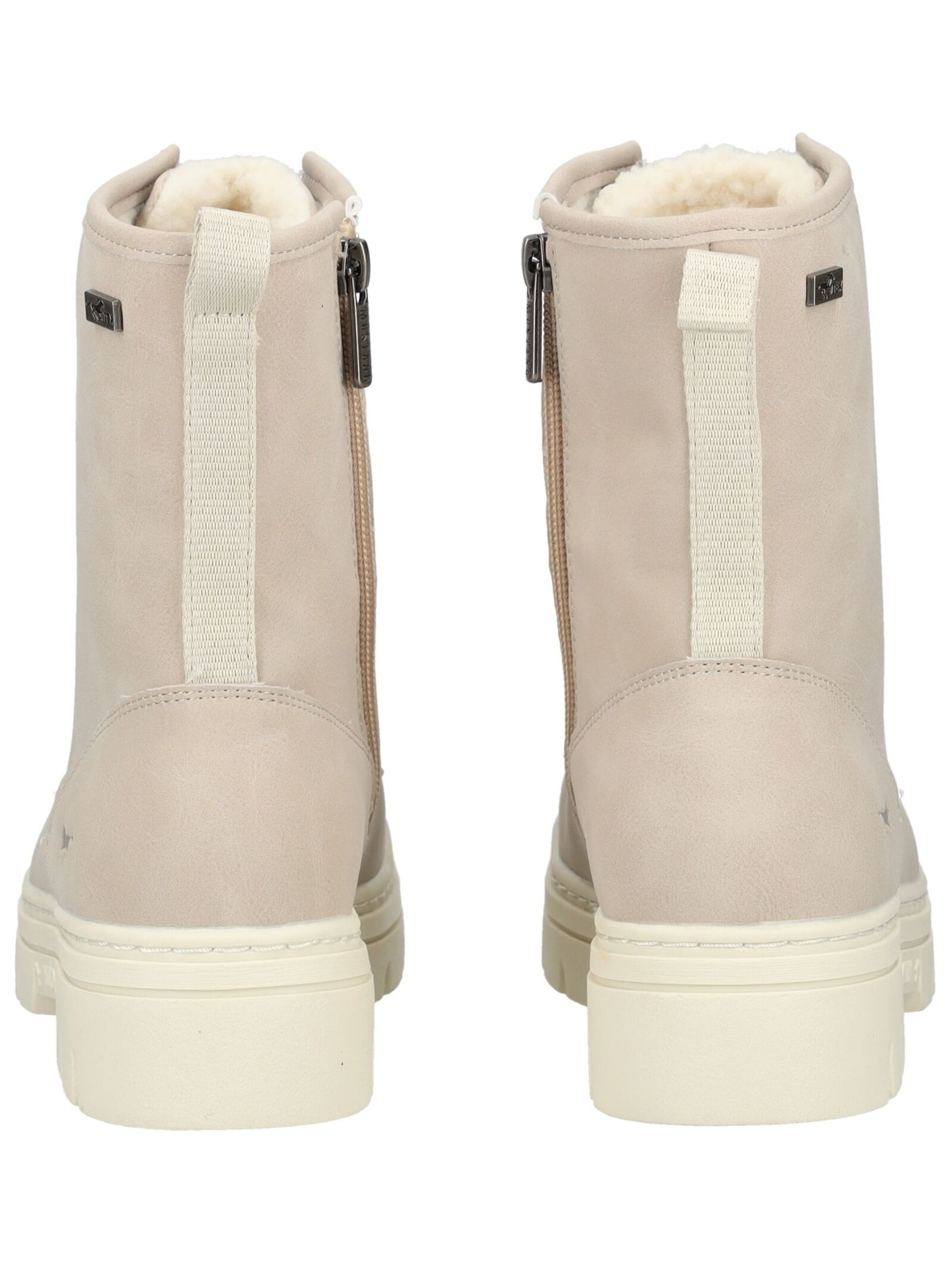 Bottines à lacets MUSTANG en beige