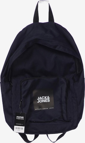 JACK & JONES Backpack in One size in Blue: front