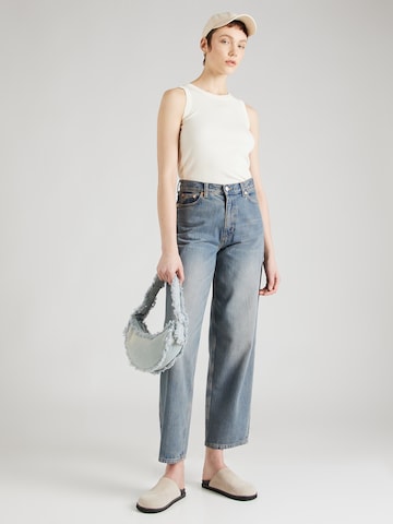 WEEKDAY Wide Leg Jeans 'Rail' i blå