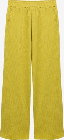No Matter What Trousers in Yellow: front