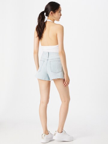 Madewell Loosefit Shorts in Blau