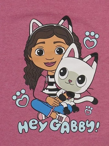 Cerdá Pajamas 'Gabby’s Dollhouse Pyjama Set Kids – Pink – Long Sleeve Sleepwear with Pants' in Red