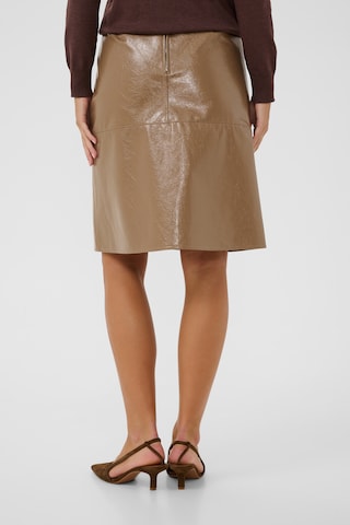 SAINT TROPEZ Skirt 'Tyla' in Beige