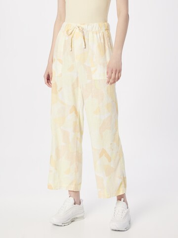 Regular Pantalon GAP en jaune : devant