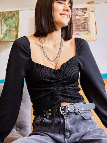 olalook Blúzka - Čierna