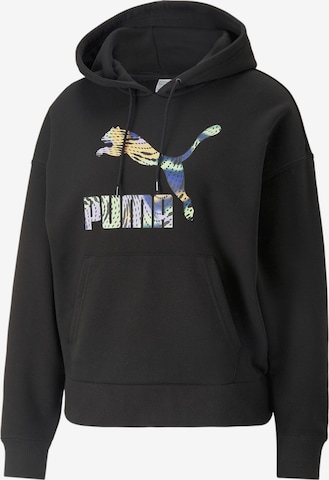 PUMA Sweatshirt in Schwarz: predná strana