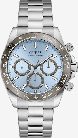 Montre à affichage analogique 'ARTHUR' GUESS en argent : devant