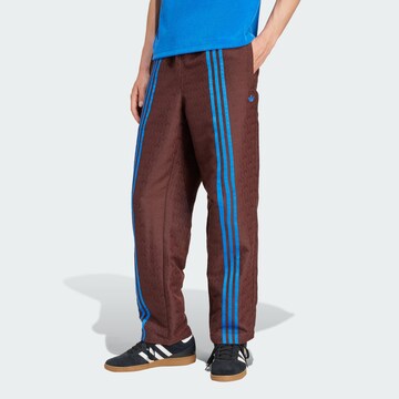 Loosefit Pantalon '70s Club' ADIDAS ORIGINALS en marron : devant