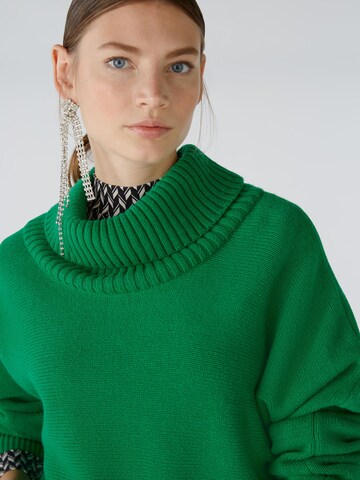 OUI Pullover in Grün