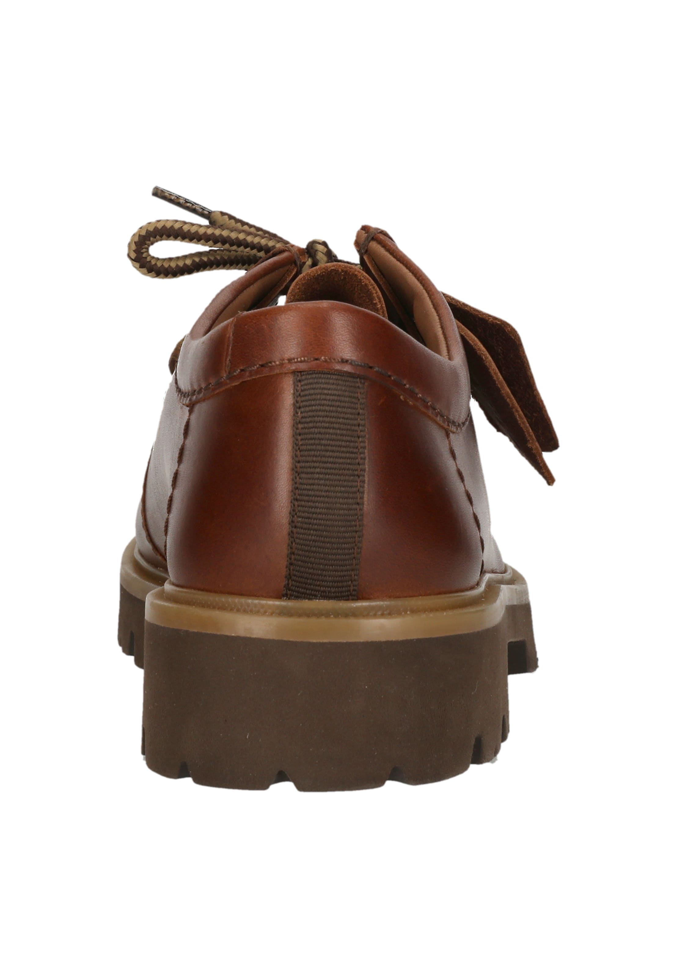 CLARKS Veterschoen 'Cleyhill Seam' in Bruin