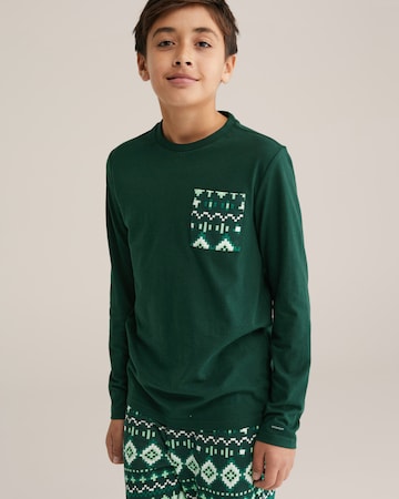 WE Fashion Nachtkledij in Groen