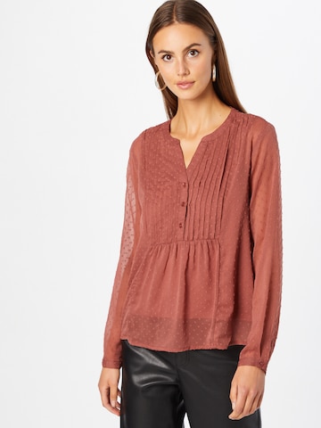 ABOUT YOU Blouse 'Insa' in Rood: voorkant