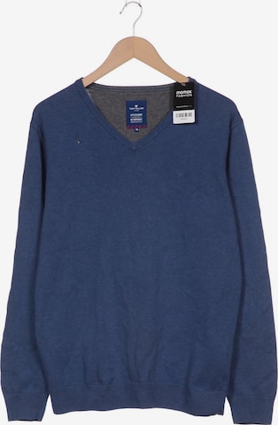 TOM TAILOR Sweater & Cardigan in XL in Blue: front