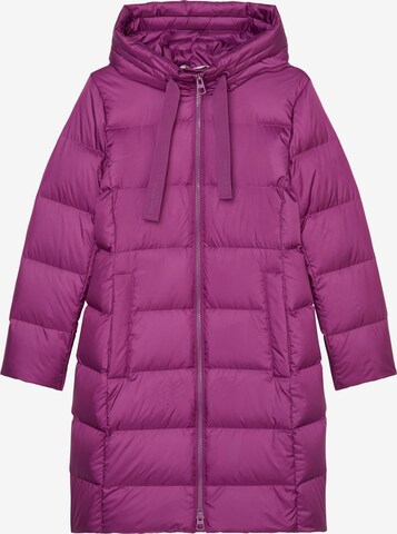 Manteau d’hiver Marc O'Polo en violet : devant