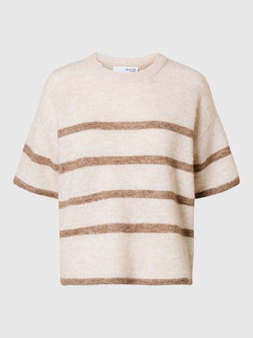 SELECTED FEMME Sweater in Beige