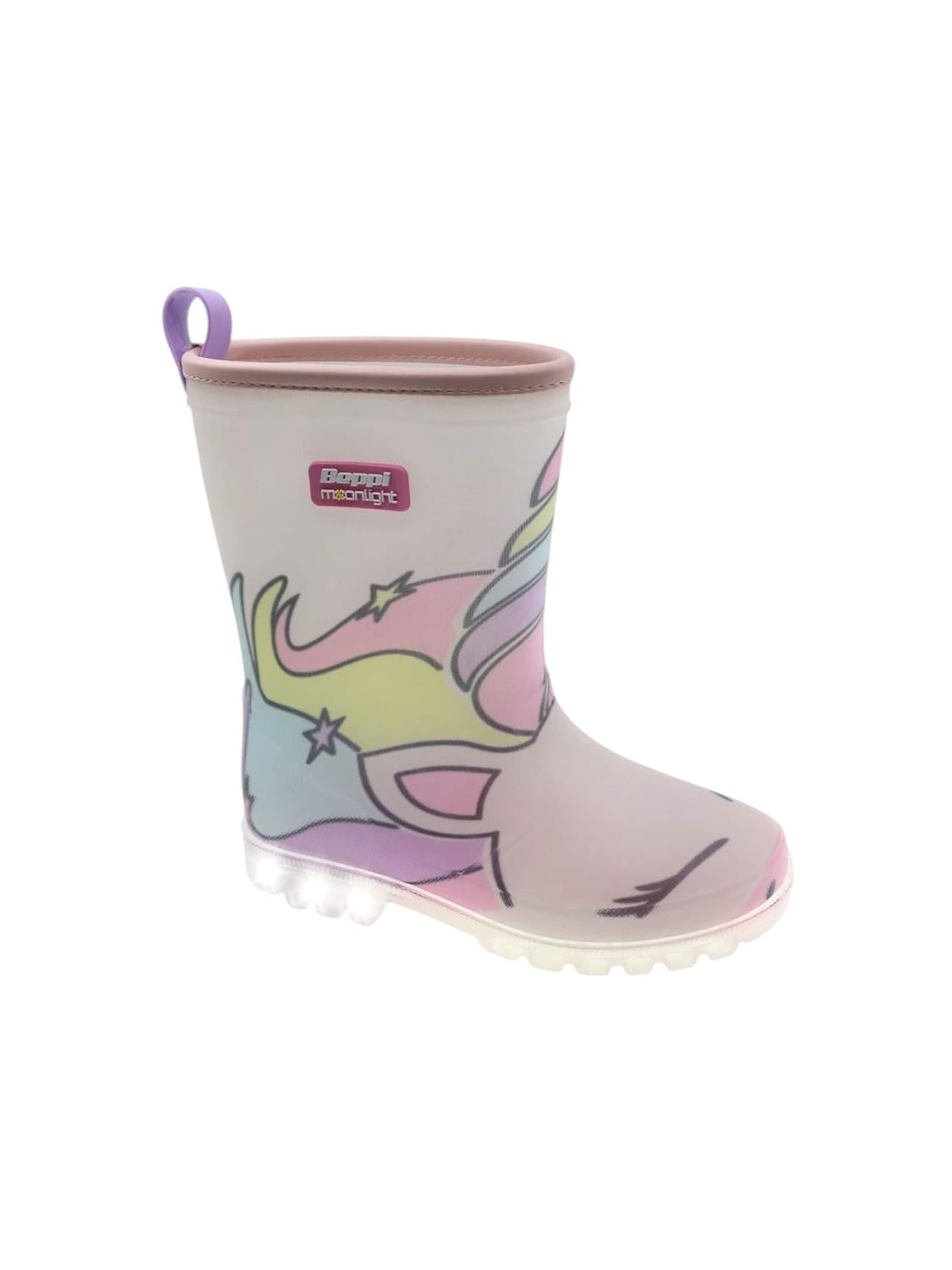Beppi Regenlaarzen in Roze: voorkant