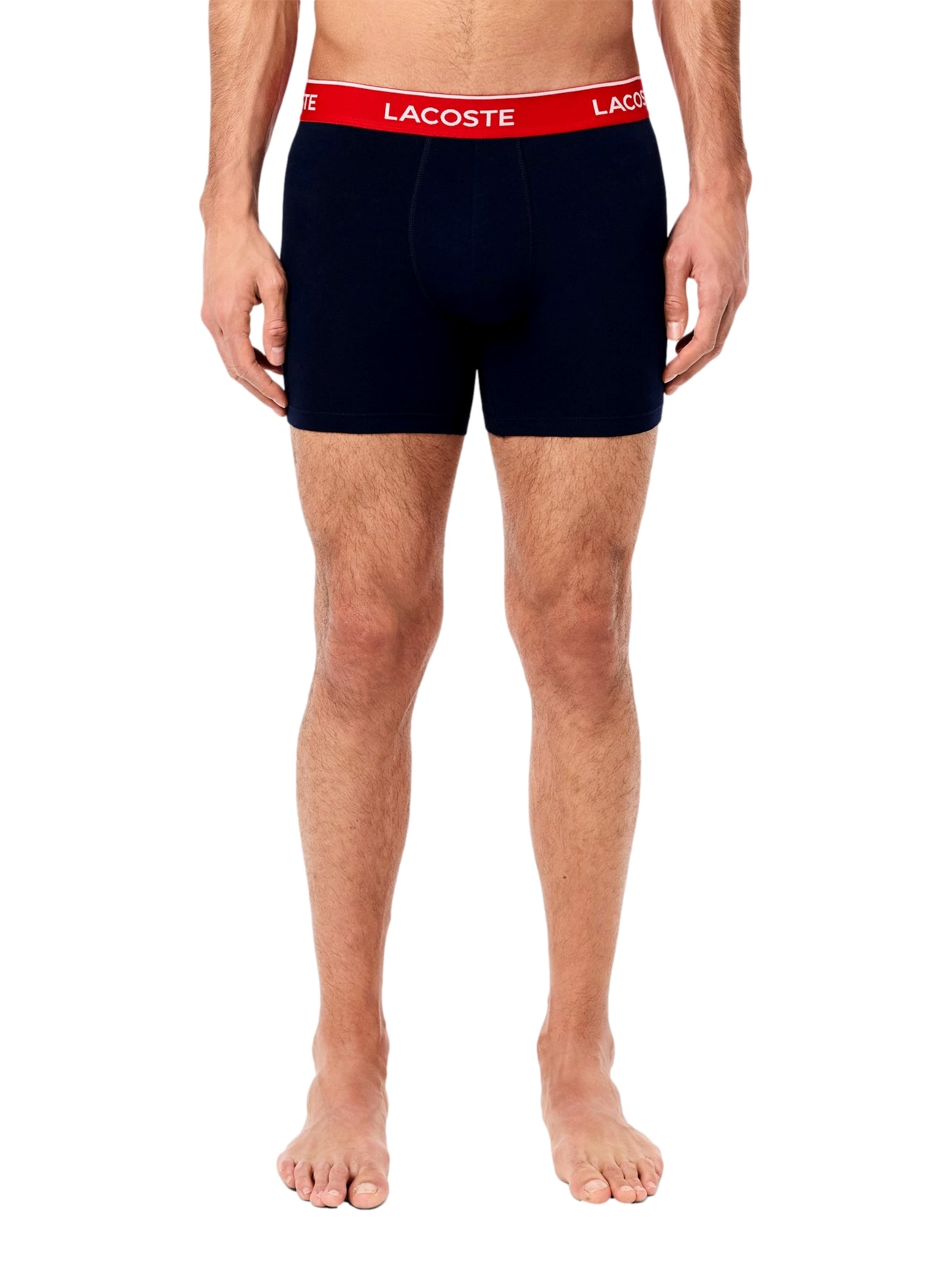 LACOSTE Boxer shorts in Blue: front