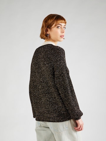 VILA Knit Cardigan 'JANA' in Black