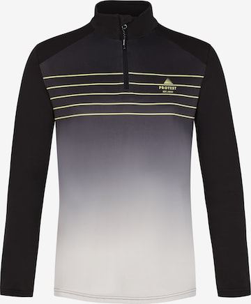 PROTEST Sportsweatshirt 'PRTBIGBY' in Schwarz: Vorderseite