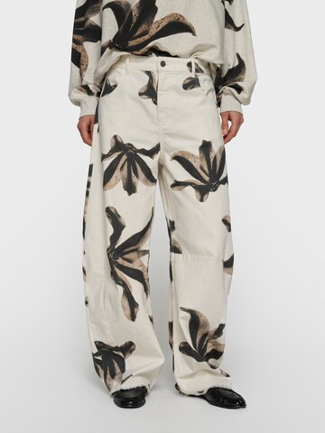 10Days Wide leg Trousers in White