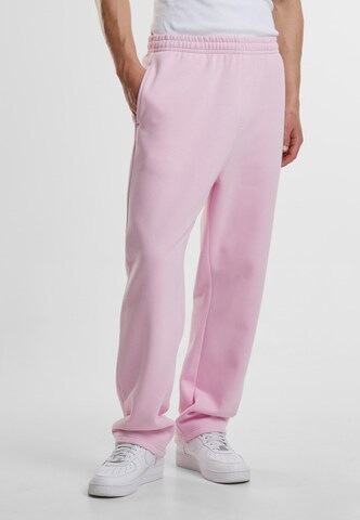 Loosefit Pantaloni di Urban Classics in rosa