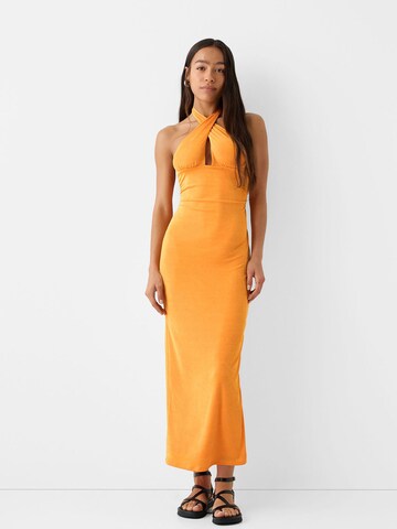 Bershka Kleid in Orange