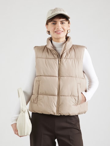 PIECES - Chaleco 'PCBEE' en beige: frente